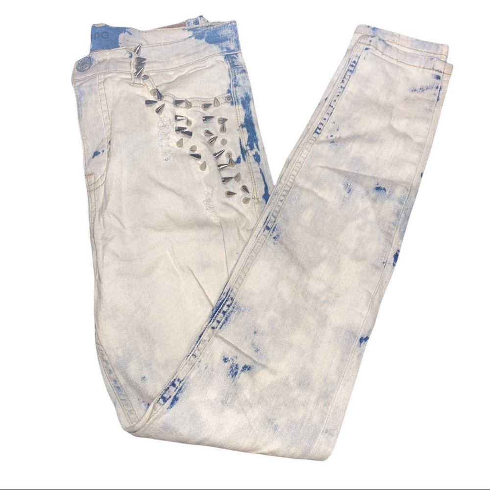 BDG Metal Spike High Rise Ankle Jeans Size 26